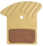 BRAKE PADS COPPER BASE METAL - L03A